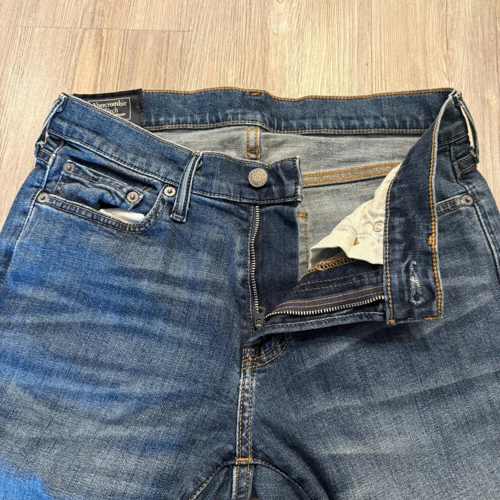 Abercrombie & Fitch Mens 29x30 Kennan Straight Stretch Jeans
